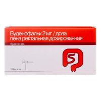 Буденофальк 2мг/доза 14доз пена рект.доз. №1 бал. (ДР ФАЛЬК)