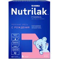 Nutrilak  (нутрилак) молочная смесь премиум 1 600г 0-6 мес. (ИНФАПРИМ)