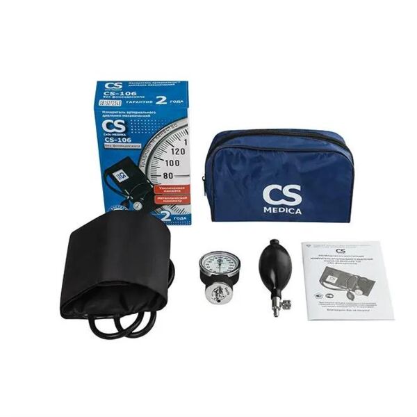 Тонометр cs medica cs-106 +стетоскоп механическ (Zhenjiang complectservice industrial & t)