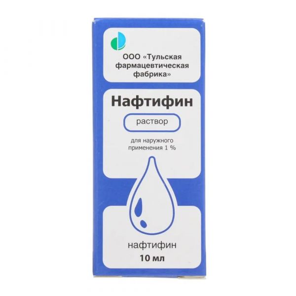 Нафтизин 0,1% 10мл капли наз. №1 фл. (Тульская фармацевтическая фабрика ооо)
