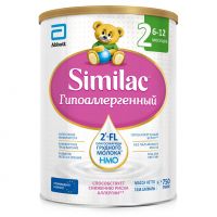 Similac (Симилак) молочная смесь га 2 750г 6-12 мес. (ЭББОТТ)