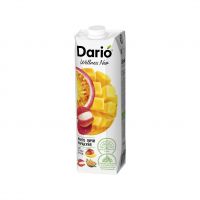 Dario Wellness (Дарио велнес) нектар 1л манго личи маракуйя с 3 лет (САНФРУТ ООО)