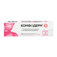 Комфодерм к 0,1% 15г крем д/пр.наружн. №1 туба (АКРИХИН)