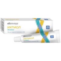 Ихтиоловая 10% 25г мазь д/пр.наружн. №1 уп. (УСОЛЬЕ-СИБИРСКИЙ ХФК)