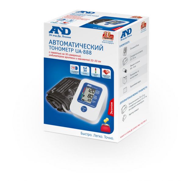 Тонометр and ua-888 автомат (A&d electronics (shenzhen) co.ltd)