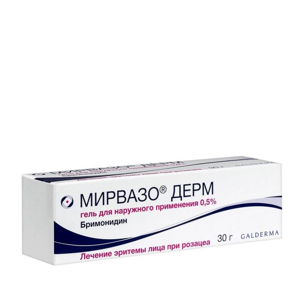Мирвазо дерм 0,5% 30г гель д/пр.наружн. №1 туба (Galderma laboratoires)