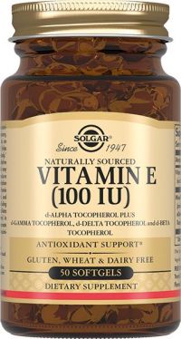 Solgar (Солгар) витамин е 100ме капс. №50 (SOLGAR VITAMIN AND HERB)