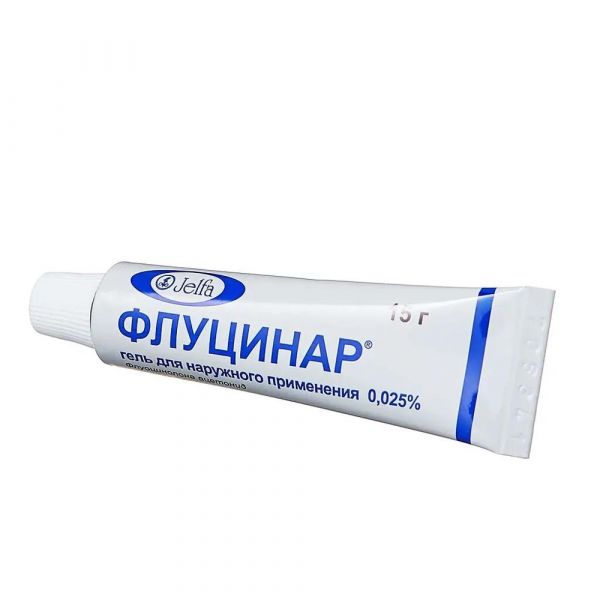 Флуцинар 0.025% 15г гель д/пр.наружн. №1 туба (Jelfa s.a.)