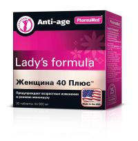 Lady's formula (Ледис формула) женщина 40 плюс таб. №30 (ФАРМА-МЕД ИНК)