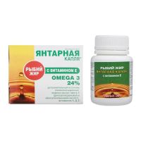 Рыбий жир капс. №100 витамин е (ЭККО ПЛЮС ООО)