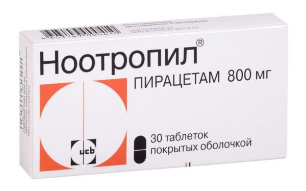 Ноотропил 800мг таб.п/об. №30 (Ucb pharma s.a._4)