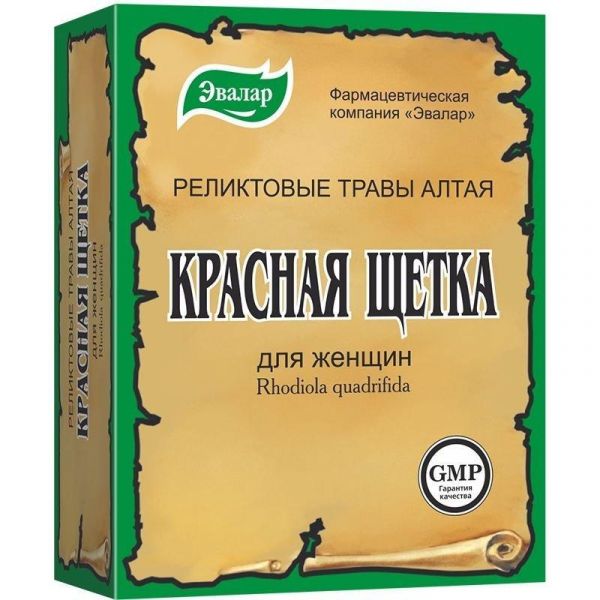 Красная щетка 30г пор. №1 пач. (Эвалар зао)