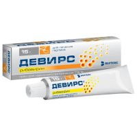 Девирс 7.5% 15г крем д/пр.наружн. №1 туба (ВЕРТЕКС)
