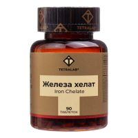 Тетралаб доступное железо хелат таб. №90 (КВАДРАТ-С)
