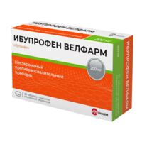 Ибупрофен 200мг таб.п/об.пл. №30 (ВЕЛФАРМ)