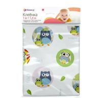 Клеенка подкладная пвх 1м*1,4м с рисунком (КОЛОРИТ ООО)