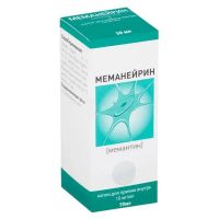 Меманейрин 10мг/мл 50мл капли д/пр.внутр. №1 фл. (БИОЛОГИЧЕСКИЕ ИССЛЕДОВАНИЯ И СИСТЕМЫ)