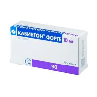 Кавинтон форте 10мг таб. №90 (ГЕДЕОН РИХТЕР)