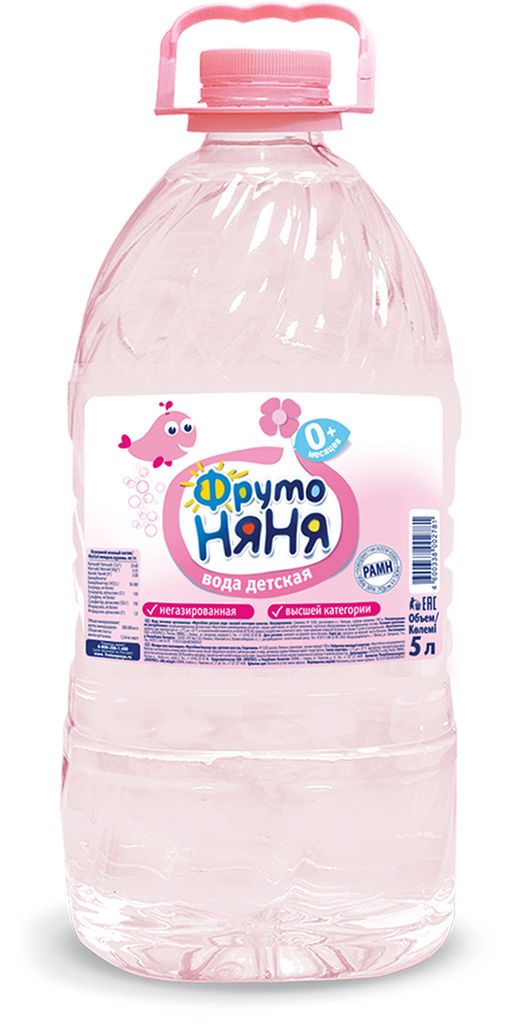 Фрутоняня вода питьевая детская 5л негаз. (Лебедянский оао)