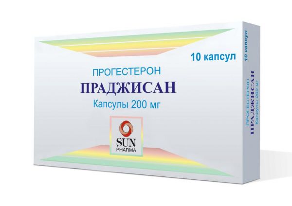 Праджисан 200мг капс. №10 (Sun pharmaceutical industries ltd.)