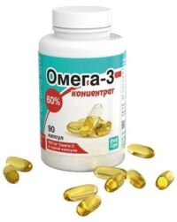 Омега-3 концентрат 60% 1000мг капс. №90 (РЕАЛКАПС)