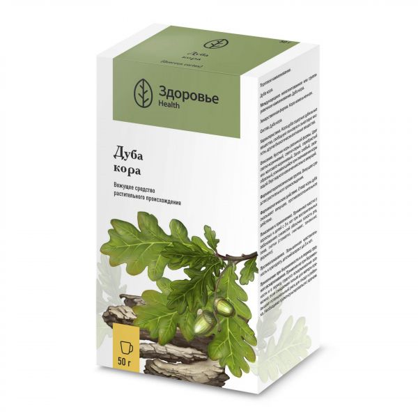Дуба кора 50г №1 бад (Здоровье фирма ооо_1)