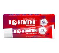 Пенталгин экстра-гель 5% 50г гель №1 (ОТИСИФАРМ)