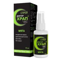 Доктор храпэкс 60мл спрей мята (МИРРОЛЛА)