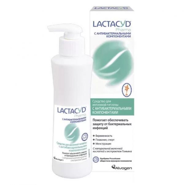 Lactacyd (лактацид) фарма средство для интимной гигиены 250мл антибакт. (Интерфилл ооо)