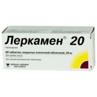 Леркамен 20мг таб.п/об.пл. №60 (МЕНАРИНИ ГРУПП)