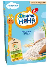 Фрутоняня каша молочная 200г рис (ПРОГРЕСС ОАО)