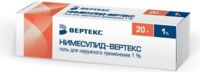 Нимесулид 1% 20г гель д/пр.наружн. №1 туба (ВЕРТЕКС)