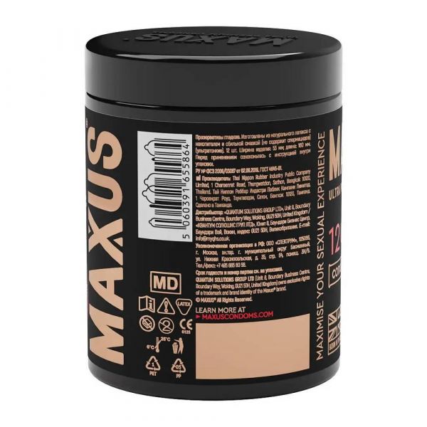 Презерватив maxus №12 (Фармлайн ооо)