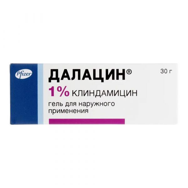 Далацин 1% 30г гель д/пр.наружн. №1 туба (Pharmacia & upjohn company)