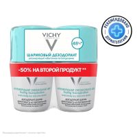 Vichy (виши) дезодорант регулирующий 50мл №2 шарик 4735 8255 (ЛОРЕАЛЬ)