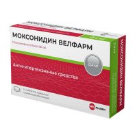 Моксонидин 0,4мг таб.п/об.пл. №14 (ЭЛЗАФАРМ)