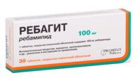 Ребагит 100мг таб.п/об.пл. №30 (ПРО.МЕД.ЦС ПРАГА)
