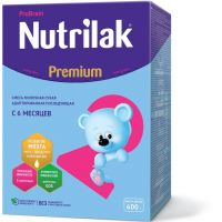 Nutrilak  (Нутрилак) молочная смесь премиум с пребиотиком 400г 6-12 мес. (ИНФАПРИМ АО)