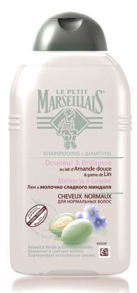 Le Petit Marseillais (Ля петит марселье) шампунь лен и молочко миндаля 250мл д/норм.вол (ДЖЕЙТНЛ)