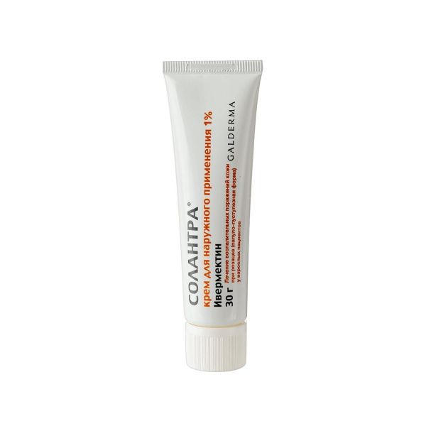 Солантра 1% 30г крем д/пр.наружн. (Galderma laboratoires)