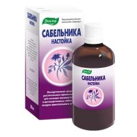 Сабельник 50мл настойка №1 фл. (ЭВАЛАР)