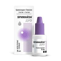 Бримайза дуо 2мг/мл+5мг/мл 5мл капли глазн. фл.-кап. (ОТИСИФАРМ)