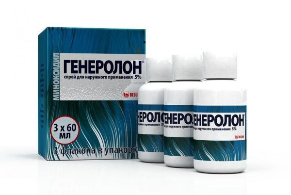 Генеролон 5% 60мл спрей д/пр.наружн. №3 фл.расп. (Belupo d.d.)