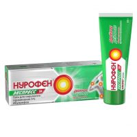 Нурофен экспресс 5% 50г гель д/пр.наружн. №1 туба (РЕКИТТ БЕНКИЗЕР)