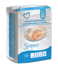 Sleepers (Слиперс) пеленки №10 60*60см (КАМИЛЛАМЕД ООО)