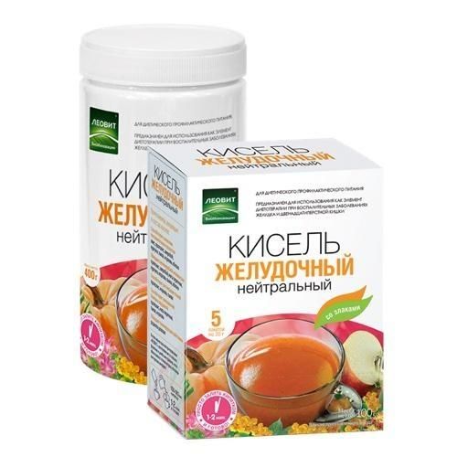 Леовит кисель желудочный нейтральный 20г №1 пак. (Леовит нутрио ооо)