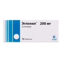 Эглонил 200мг таб. №12 (СОТЕКС)