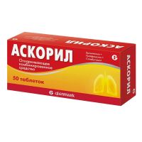 Аскорил таб. №50 (ГЛЕНМАРК)