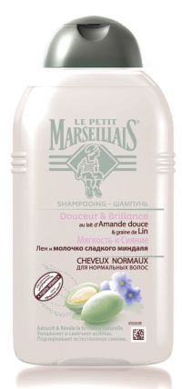 Le Petit Marseillais (Ля петит марселье) шампунь лен и молочко миндаля 250мл д/норм.вол (ДЖЕЙТНЛ)