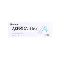 Акриол про 2,5%+2,5% 100г крем д/пр.местн.,наружн. №1 туба (АКРИХИН)